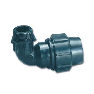 Blutube Elbow 90 Degree Threaded mbsp