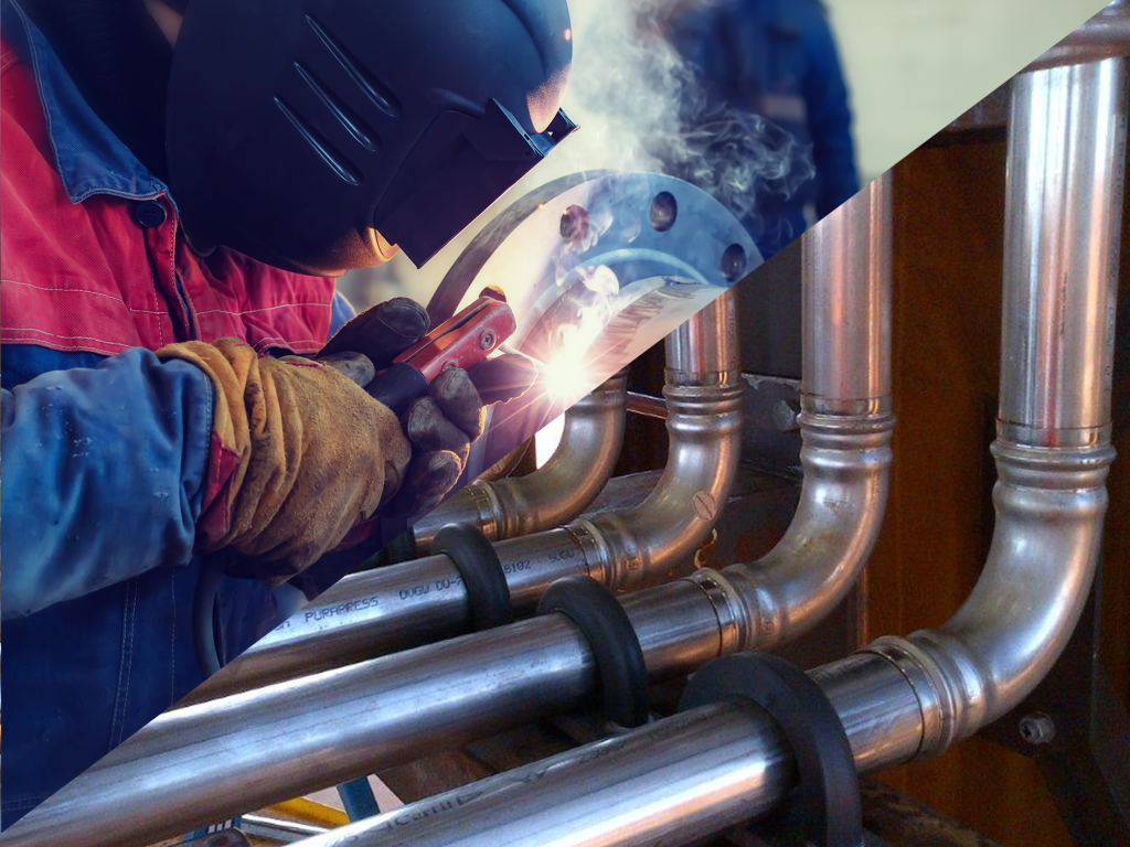 welding versus press fit piping