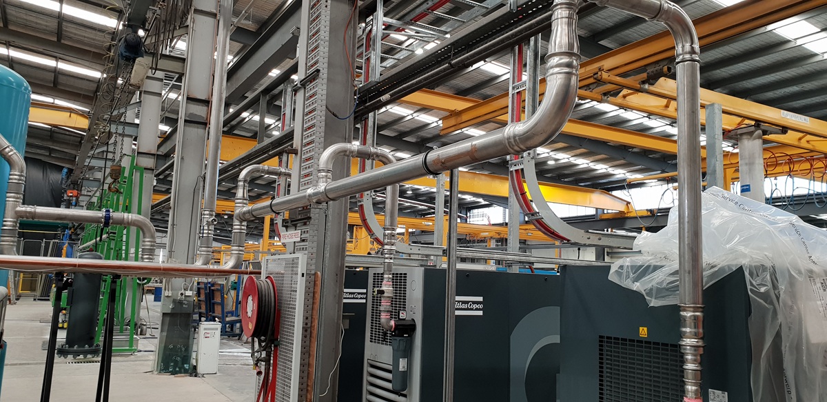 What pipe to use for compressed air